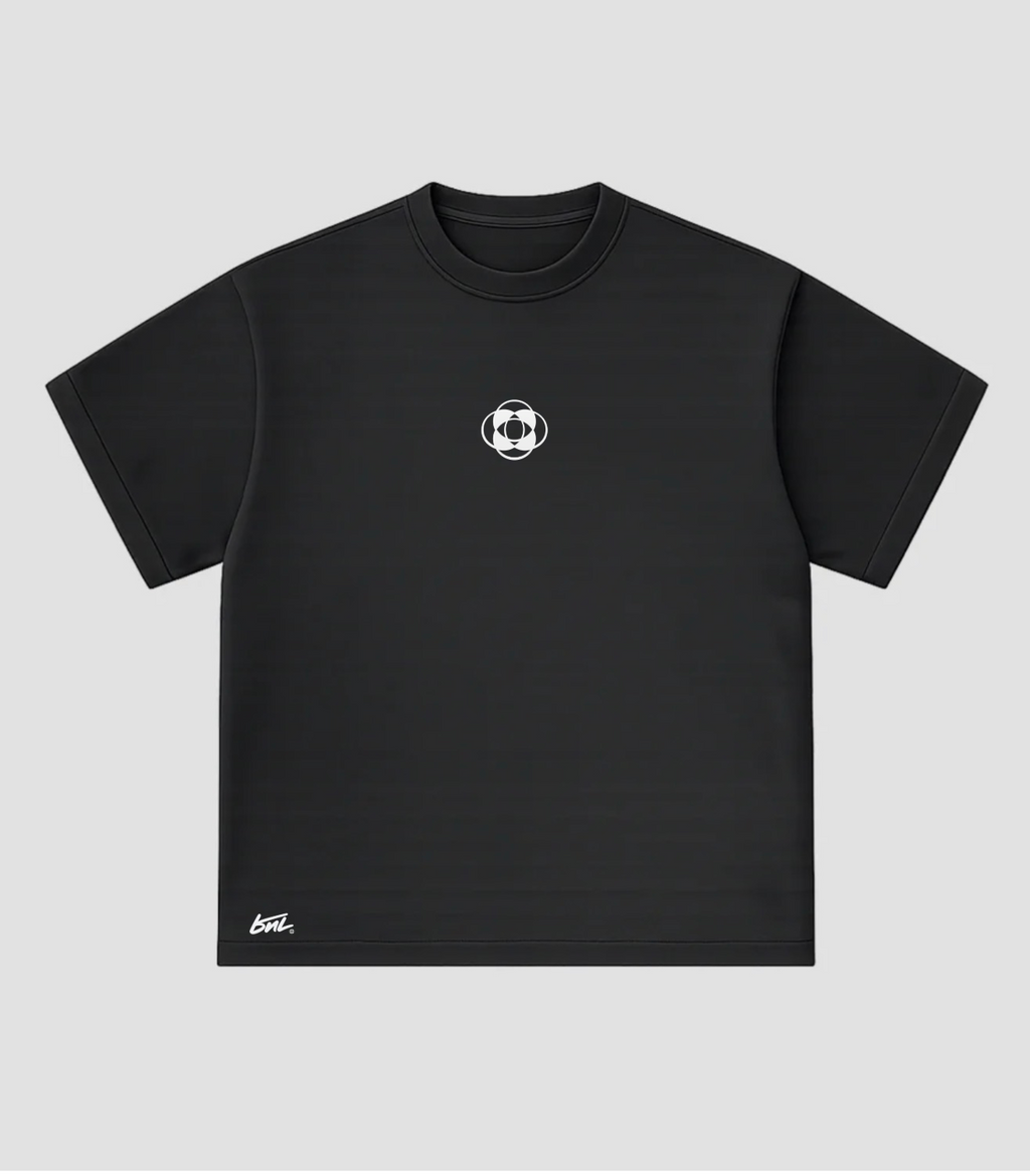 BNL Boxy Fit T-Shirt 190GSM Black