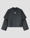 DOUBLE LONG SLEEVE BNL 220GSM BLACK